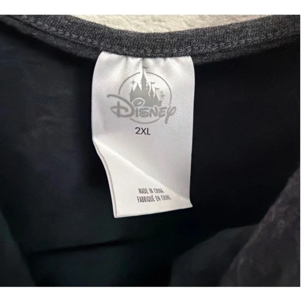 Disney Longline Spaghetti Strap Camisole Tank Top Black 2XL - Picture 3 of 7